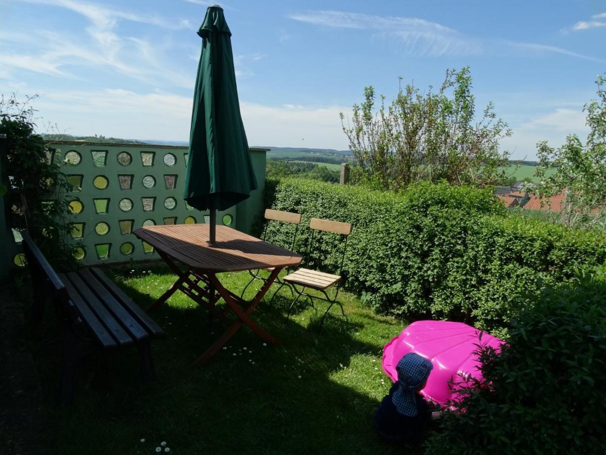 Ferienwohnung Landblick Bucha  Exterior foto